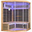 Sauna pentagonal de style familial
