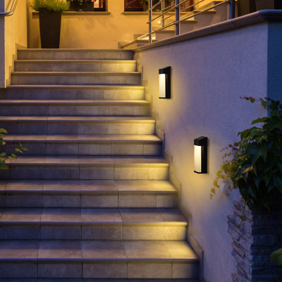  Richmal Plastic LED Flush Mounted Sconce