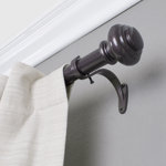 MacLaine Metal Adjustable  Single Curtain Rod
