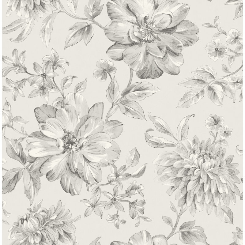 Cumberland 10m x 52cm Semi-Gloss Wallpaper Roll, Grey/Beige