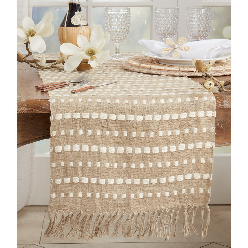 Runner_Stitched Stripe Dining Table Runner