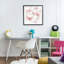 Estampe numérique rose et dorée, design par Creative Studio-186358437-186358436