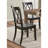 Casual Dining Room Side Chairs with Transitional Double-X Back Design-1137842955