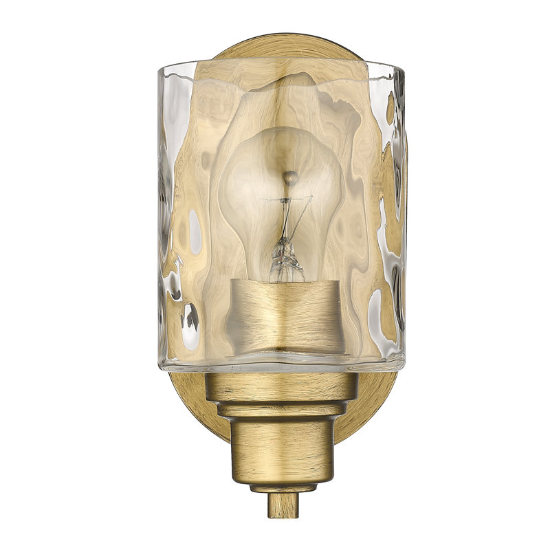 Meuble-lavabo 1 lumière, Or antique