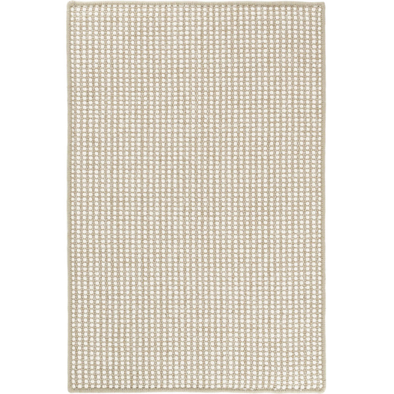 Pixel Woven Sisal/Wool Rug, Rectangle 3' x 5', Ivory/Wheat