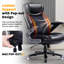 Fauteuil de direction ergonomique avec accoudoirs rabattables