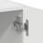 Washing Machine Cabinet 25.2X9.4X74.8" Engineered Wood-1260381670