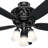 54" Promenade 5 - Blade ENERGY STAR Ceiling Fan with Remote Control and LED Light Included-37968346