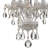 Malpaso 4 - Light Candle Style Traditional Chandelier with Crystal Accents-19187331-121848059
