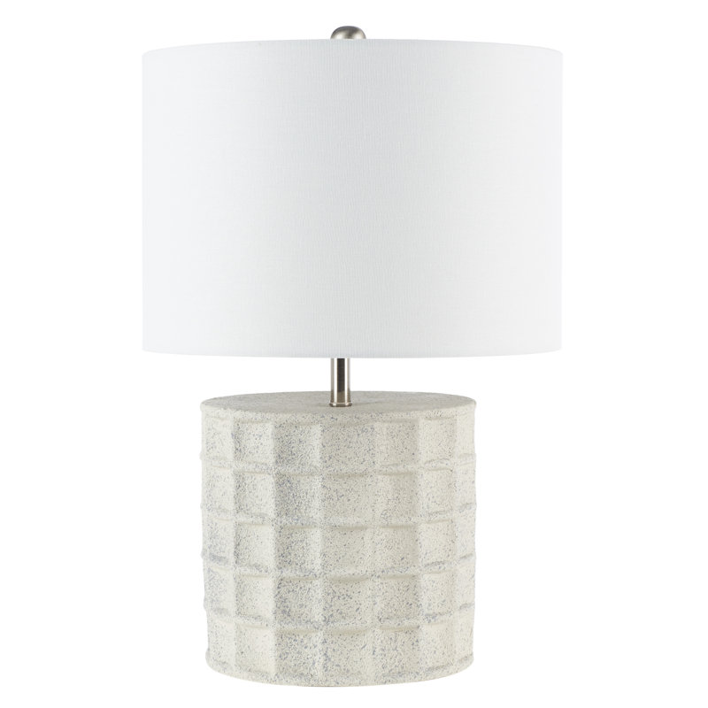 Naseeba Ceramic Table Lamp, White