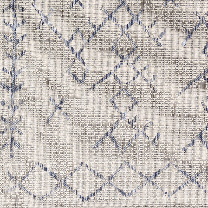 Mendota Moroccan Indoor / Outdoor Rug, Square 7'10"