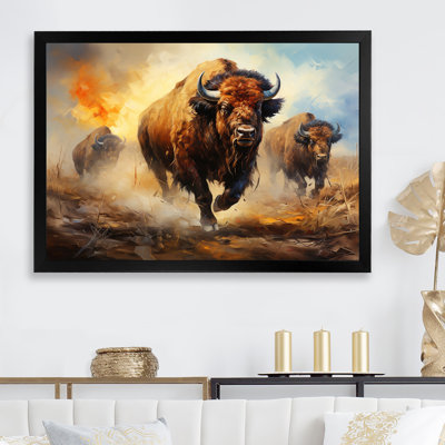" Native Buffalo Mesmerizing "