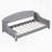 Modern Luxury Tufted Button Daybed-710971233-710971234