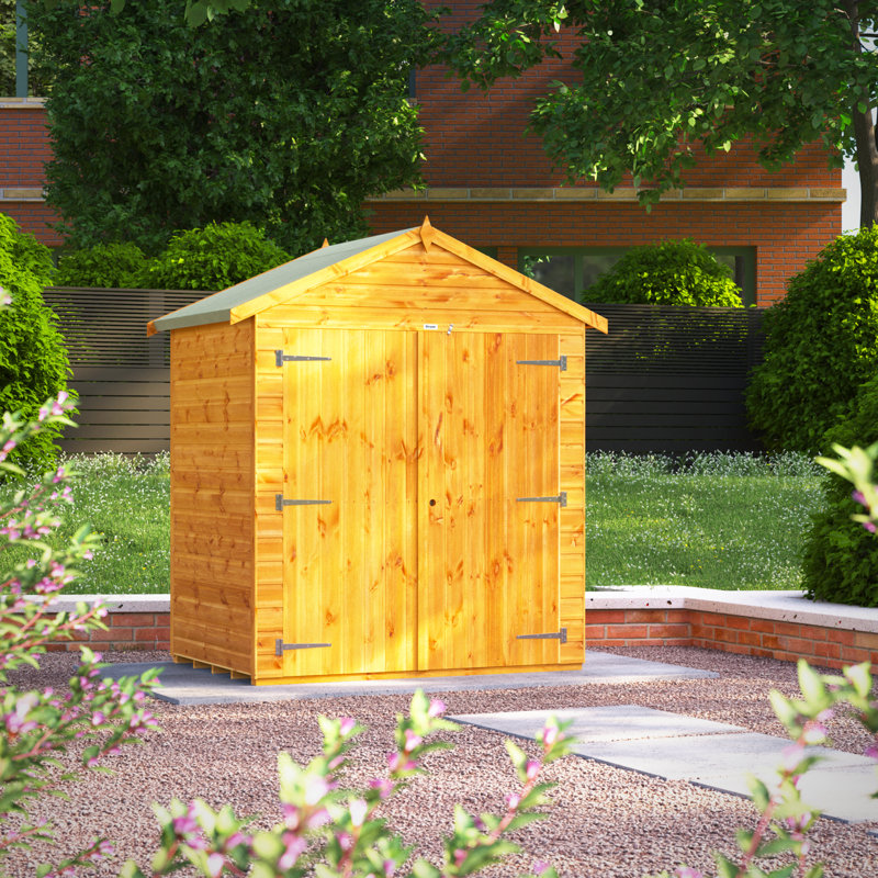 Powersheds 4 x 6ft Timber Tongue & Groove Storage Shed