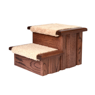Howlett Raised Panel 2 Step Pet Stair