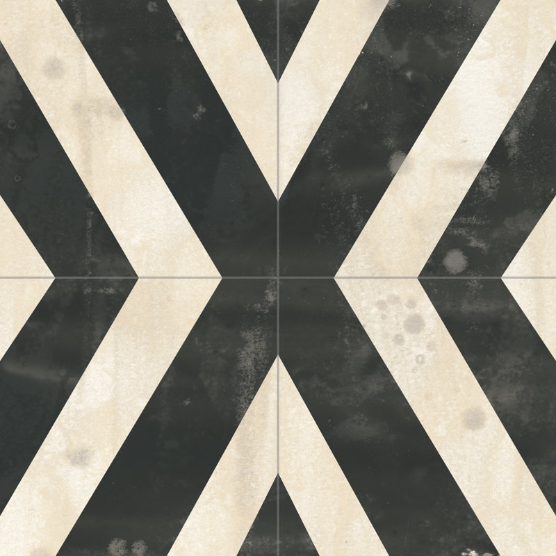 «Midnight Parquet IV» par June Erica Vess, impression sur toile, H 12 po x l 12 po, Toile tendue