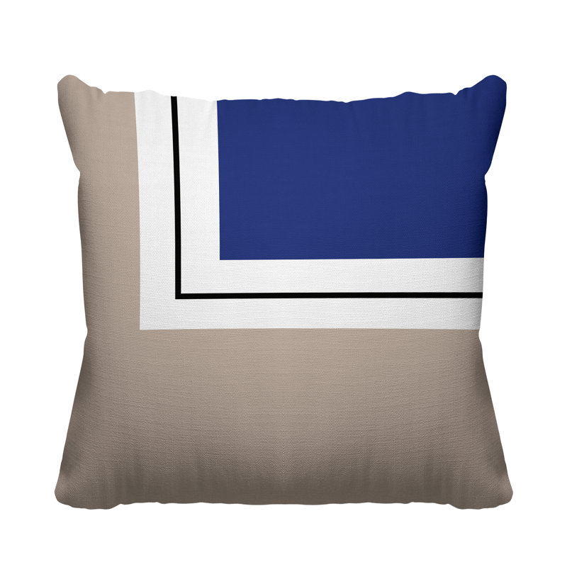 Housse de coussin d'intérieur Mia Mid-Century, 18" x 18"