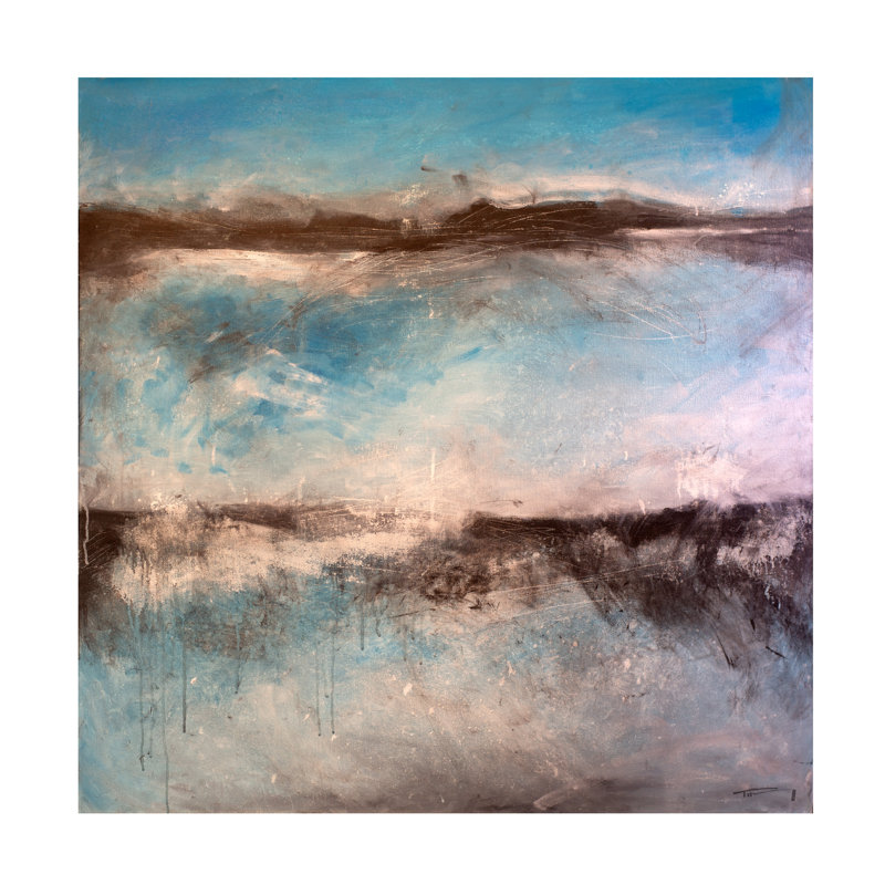 Œuvre sur toile ,ologic, H 24 po x l 24 po