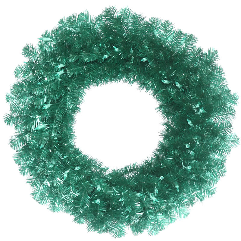 Golden Pine 30" Artificial Outdoor Wreath