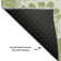 Premium Machine Washable Cerrito AMF551 Aloe Rug