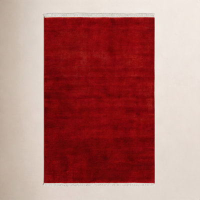 Clio Hand-Loomed Beige Wool Rug