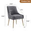Chaise d'appoint rembourrée à dossier-53252735