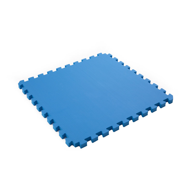Multipurpose 24" L x 24" W x 1" Foam Tile, Blue