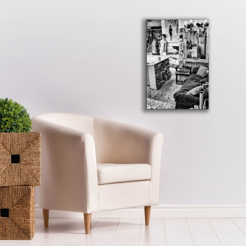 'Workspace' by Design Fabrikken, Giclee Canvas Wall Art, 26" H x 18" W x 0.75" D