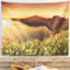 Wildflowers floral de soleil sur santorini tapisserie-28486927