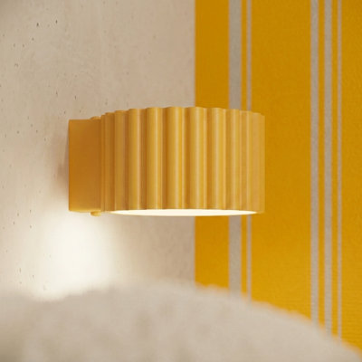 Aura Aluminium Flush Mounted Sconce