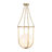 Single-Light Basketball Glossy Glass Semi-Flush Mount