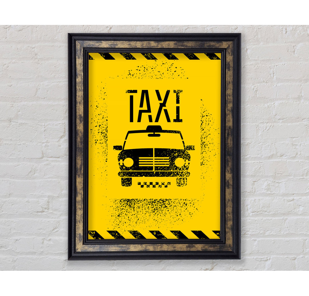 Funky NYC Taxi Cab - Druck