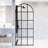 Arden 34" W x 78" H Fixed Framed Shower Screen with 3/8" Grid Clear Glass