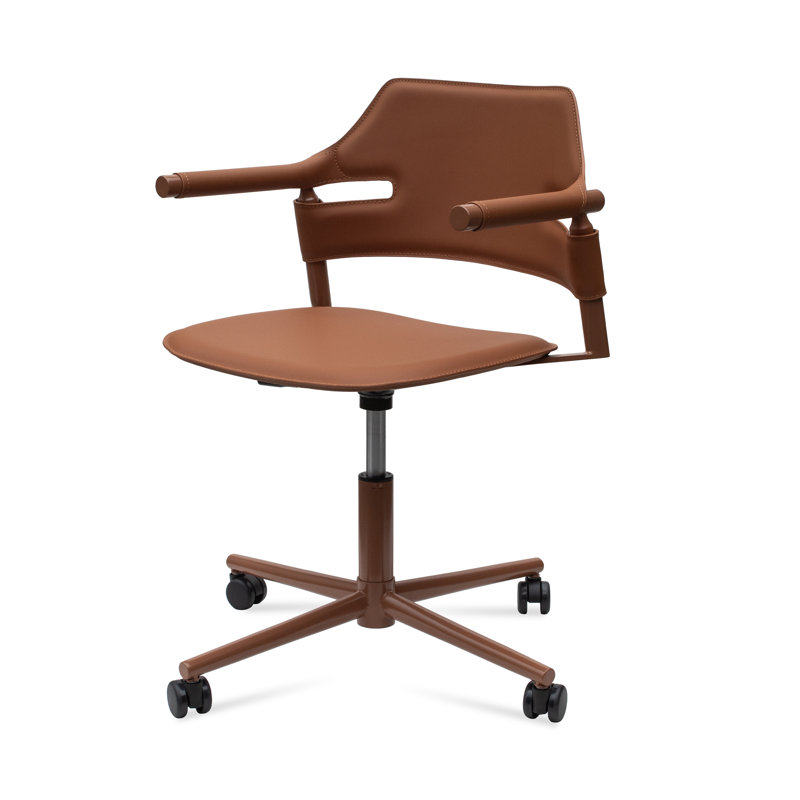 Chaise de bureau Genoa, Caramel