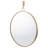 Stopwatch Round Accent Mirror - 30"W x 30"H - Gold-420534065-471552079-420534064
