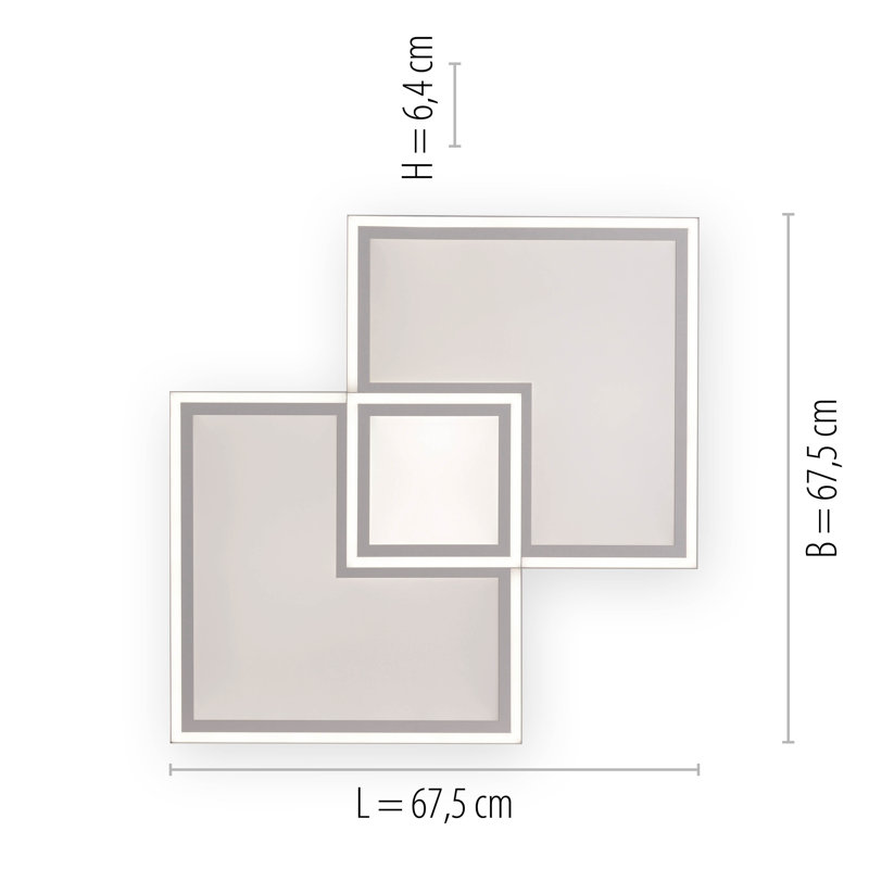 Flush Ceiling Light Edging