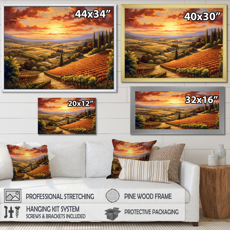 «Forest Getaway» sur toile, H 12 po x l 20 po x P 1 po, Cadre naturel flottant