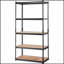 Étagère de rangement robuste à 5 niveaux, capacité de 2 000 lb, parfaite pour organiser les garages et les entrepôts