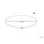 JUNIPER 8.27cm Handmade Stoneware Salad/Dessert Plate