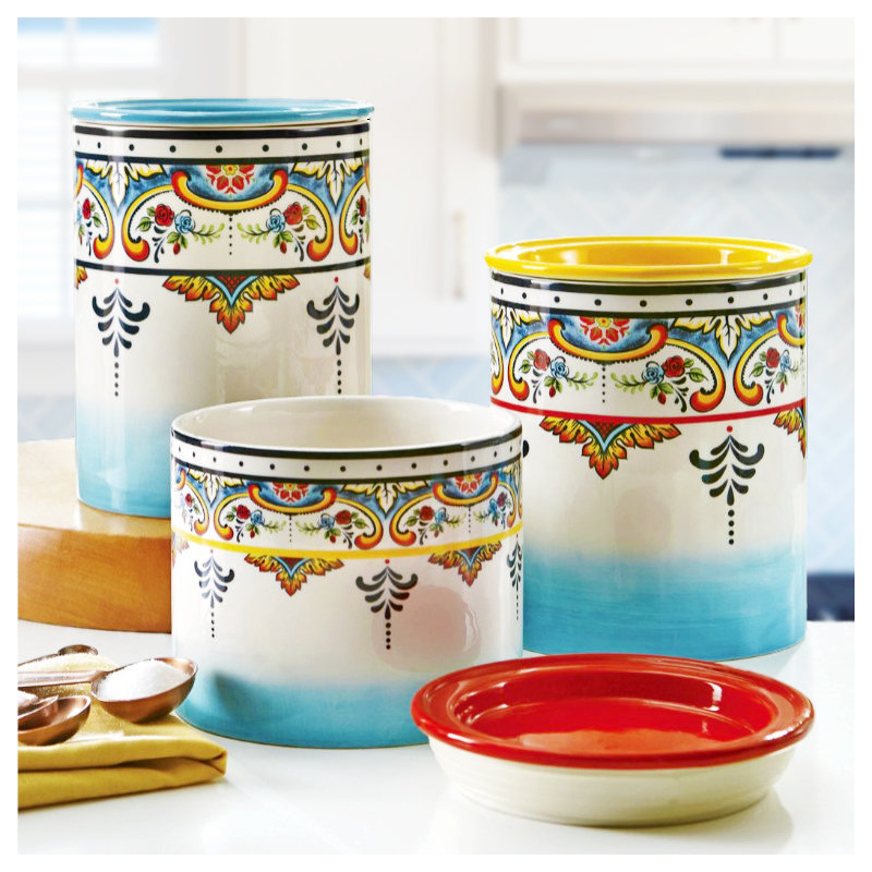 Ensemble de 3 pots Zanzibar
