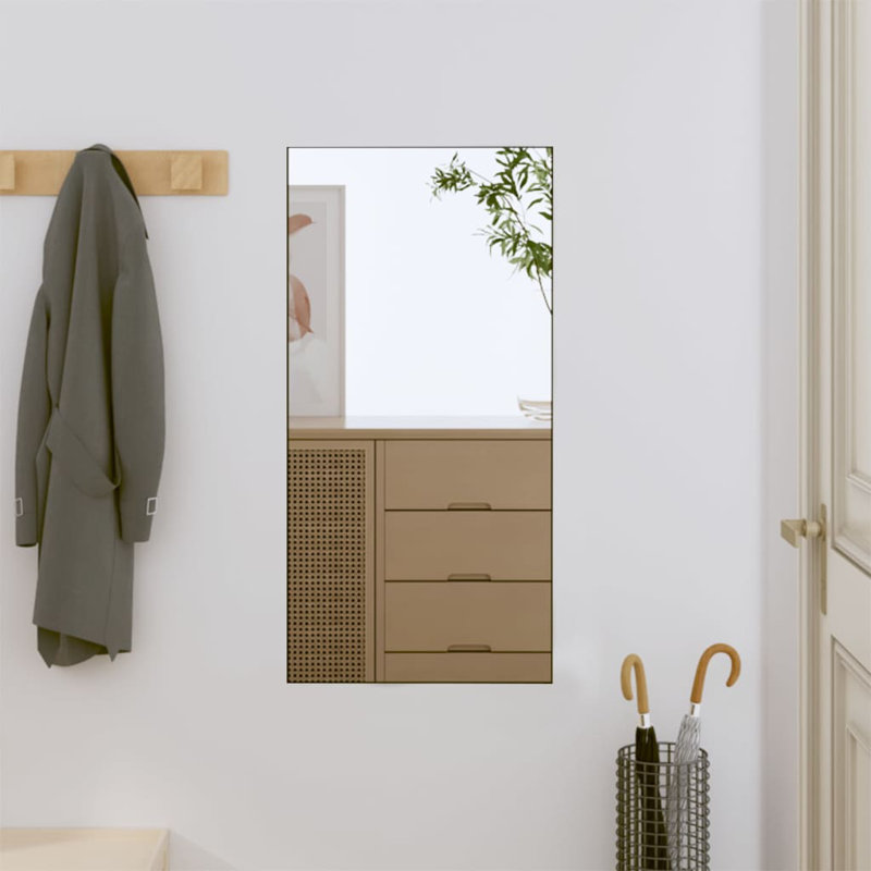 Lagiorgia Flat Wall Mirror, 60cm H x 30cm W