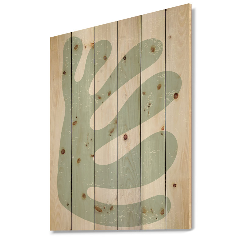 Compositions élémentaires et géométriques minimalistes XX XXXVI - impression sans cadre sur bois, H 32 po x l 24 po x P 1 po