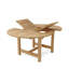 Bahama Outdoor Oval Teak Dining Table-2065414497