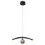Luminaire suspendu créatif en verre gris fumé CARRO Home
