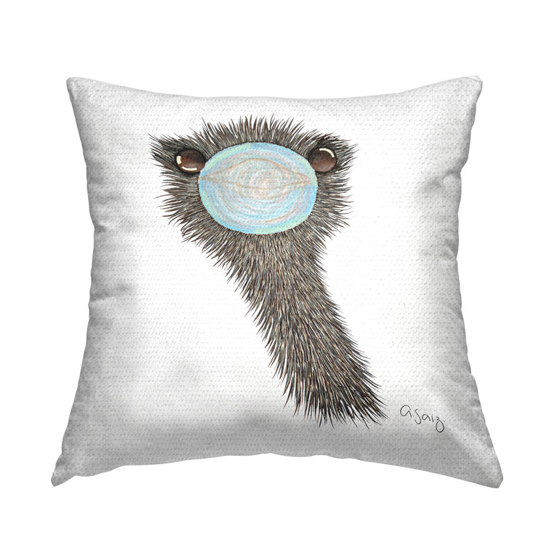 Housse et insert de coussin décoratif carré en polyester pour l'intérieur et l'extérieur