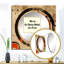 Inner Knowing Retro Circle Art III - Art mural moderne miroir carré Midcentury pour salle de bain-100983452