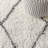 Cantera Shag Plush Tassel Moroccan Geometric Trellis Ivory/Gray Rug-1127512308