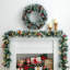 Guirlande de Noël 9 pi avec lumières DEL Soperton