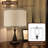 Ganya Burlap Drum Lamp Shade-836892971-809735625