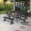 Chaise de terrasse avec coussin MEooem